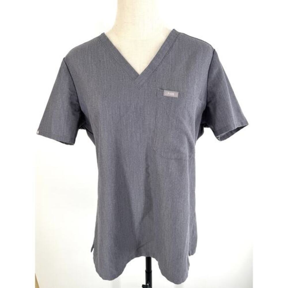 Figs Women's Technical Collection Catarina Pocket Scrub Top Size Medium Nurse Dr